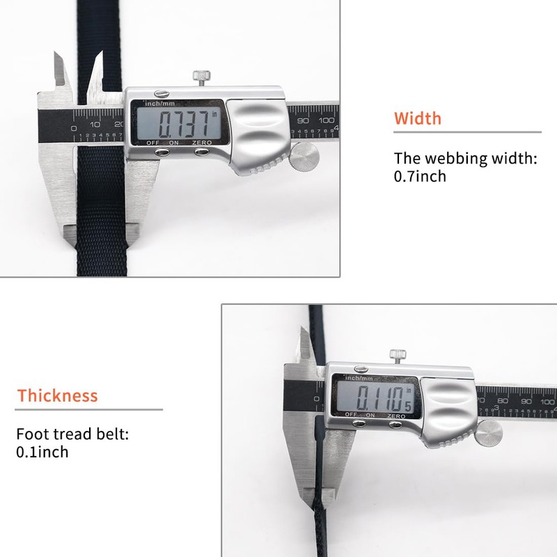 Newdoar 16 mm Nylon Sling Runners 23 kN Rock Climbing