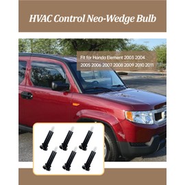 eosorssa 79629-S3V-A01 HVAC Control Neo-Wedge Light Bulb with Socket Fit for Honda Element 2003-2011 Fit for Acura MDX 2001-2006