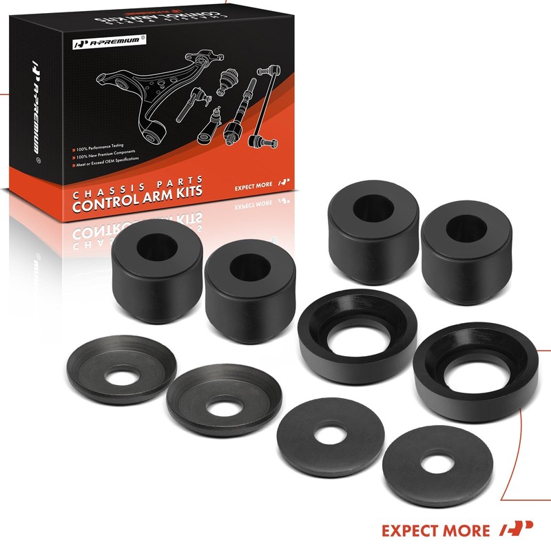 A-Premium 4 x Front Radius Arm Bushing Kit, Compatible with