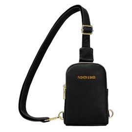 IUJWDA Mochila Cruzada Antirrobo,Bolso de Pecho para Mujer,Bolso de Pecho Multifuncional,Mochila Cruzada Cruzadas de Cuero,Ligera y Segura, Ideal para Viajes, Actividades al Aire Libre（negro）