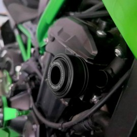 ZEXDDI Suitable for Ka-wasaki Z650 RS Z 650 2023 Ninja 650 Ninja650 KRT Ninja 650L EX650 2017-2024 Motorcycle Frame Slider Anti-Collision Fall Protection Crash z650rs (Black)