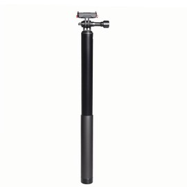 Fotoleey Telescopic Extension Pole for DJI Osmo Action 5 Pro /4/3 5-59 Inch Aluminum Pole with Quick Release Bracket