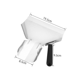 Professional French Fries Scoop (Single Type) (Single Handle with Rubber Grip)