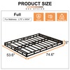 EMODA 5 Inch Box Spring Full Size Bed Base, 3000