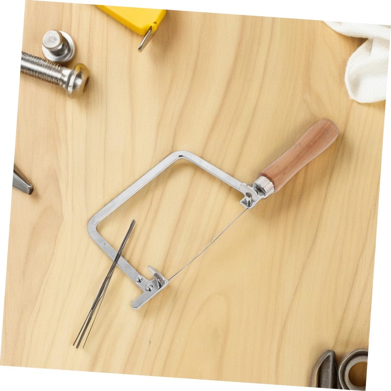 SHINEOFI 1 Set U-shaped Jewelry Saw: Jeweler's Saw Frame with