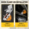 unionlux Watermelon Light Bracket, Watermelon Under Glow Frame Bracket Stainless