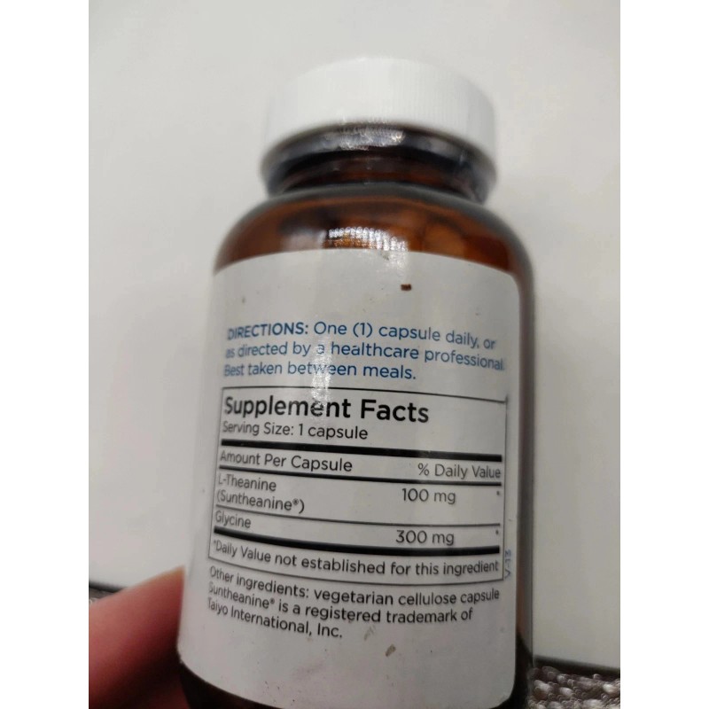 Metabolic Maintenance, L-Theanine, 100 mg, 60 Capsules Exp 10/25