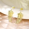 MYBELLNA 14K Gold Plated Earrings for Women Valentine's Day Gifts