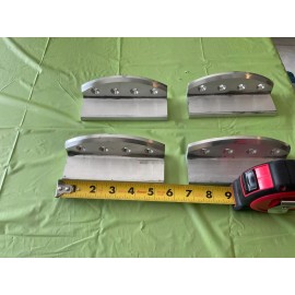 Taco Tigress Taco Rupp Lees Eastern Aluminum Rod Holder Angle 5.5x2x2 3/8 Mill Finish