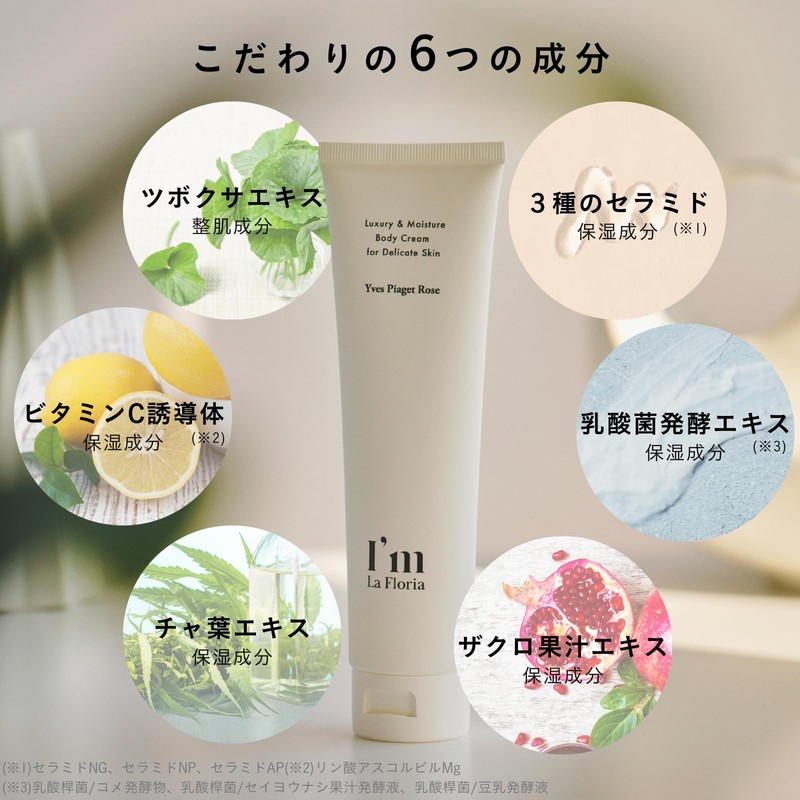 I'm La Floria Delicate Body Cream, Delicate Zone Cream, Moisturizing,