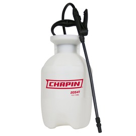 Chapin International 20541 1 Gallon Lawn & Garden Multi-Purpose Sprayer with Foaming and Adjustable Nozzles, Made in The USA, 1-Pack, Translucent White
