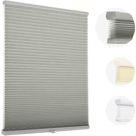 Flamax Custom Color-Matched Cordless Cellular Shades, Privacy Light Filtering Cellular Shades, Energy-Saving Cordless Honeycomb Blinds, Noise Reduction Honeycomb Blinds