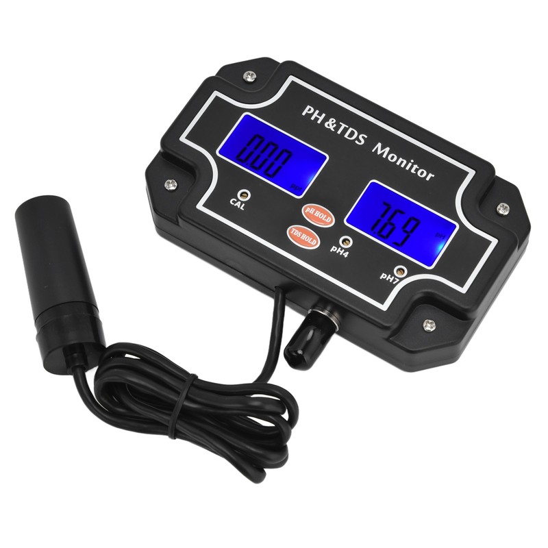 PH TDS Monitor LCD Digital Multifunctional Water Quality Analysis Tester