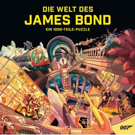 Laurence King Verlag The World of James Bond Puzzle, Yellow