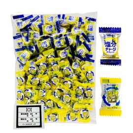 Kabaya Salt Charge Tabretts, Approx. 100 Capsules, Large Capacity, Commercial Use, Share Pack, Sports Drink Flavor, Salt Lemon Flavor, 2 Types of Assortment, Choose From (Deadline Control Sticker)