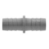 Drain Hose Connector 17/17 mmØ Straight, Ferrule for Connecting Two