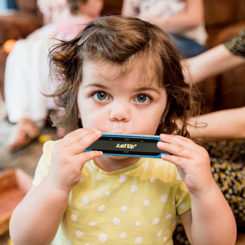 East top Harmonica Blues Harmonica 10 Holes C Tone 10