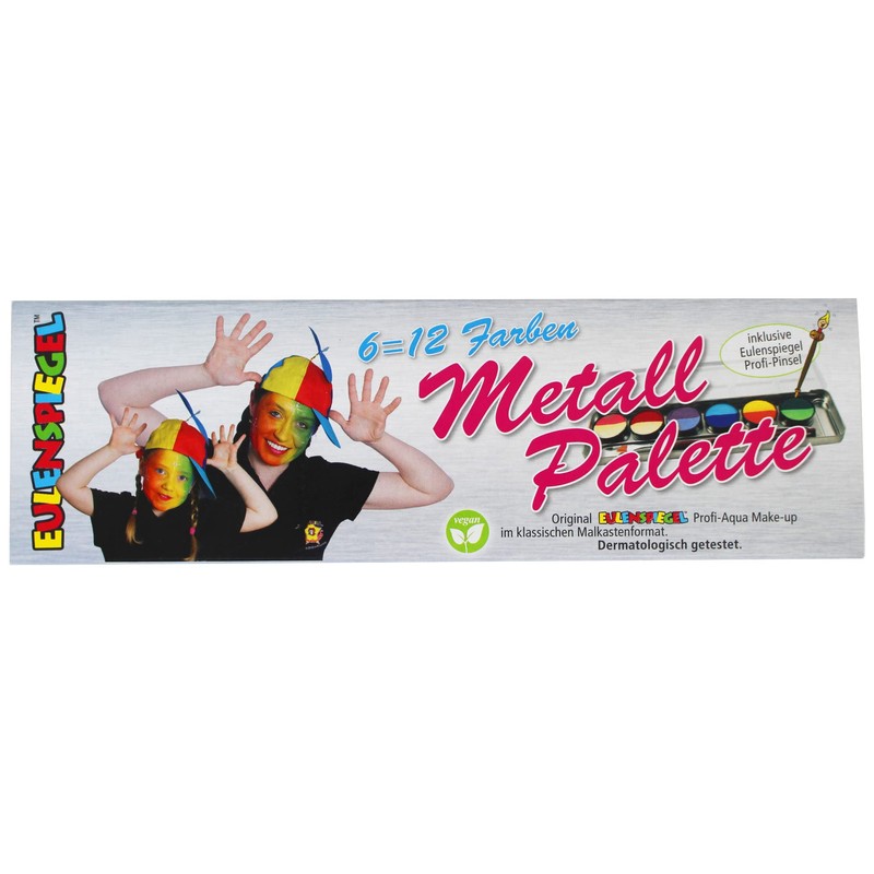 Eulenspiegel 206102 Make-Up Palette Metal