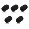 kwmobile Microphone Windscreen Compatible with Various Microphones - 5 x