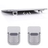 Abeillo 2PCS Portable Keyboard Riser, Self-Adhesive Mini Laptop Stand Invisible