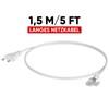 Shine Decor 1.5 Metre Long LED Power Cable with Fuse