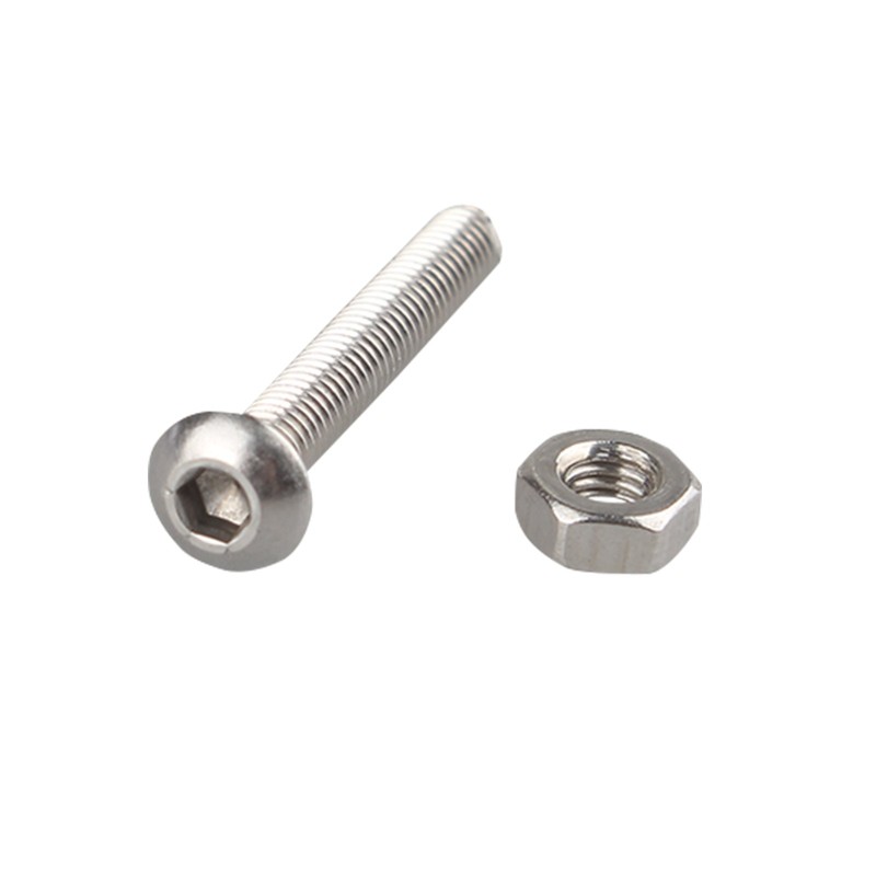HALJIA 340pcs M3 Stainless Hex Socket Button Head Screws Allen