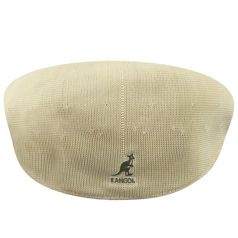 Kangol Headwear Men's Tropic 504 Flat Cap, Beige, Medium