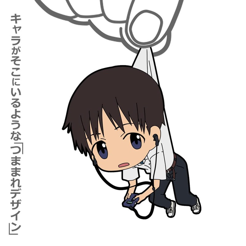 Cospa EVANGELION Shinji Anchor Tsumamare Uniform Ver., Approx. 2.4 inches