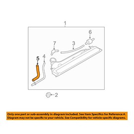 SUBARU (subaru) Genuine Parts Protector Rear uotusiya , model: 86626FG000
