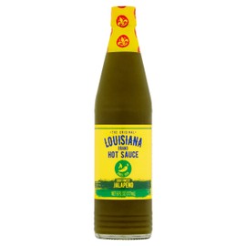 Louisiana Brand Hot Sauce, Southwest Jalapeno Hot Sauce, 6 FL OZ Glass Bottle (Pack of 1)
