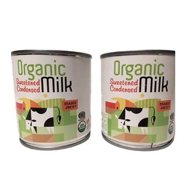 Trader Joe's Organic Sweetened Condensed Milk, 14 oz (397g) Can - 2-PACK