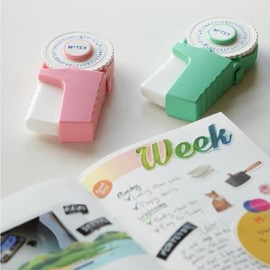 Motex Embossing Label Maker, Labeling Tool, Old School Label Maker, for Manual Label Embossing- E-303 (Rose Pink)