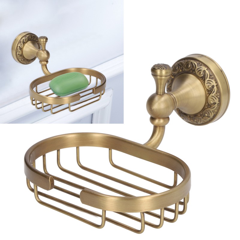 Wall Mounted Bathroom Soap Holder Antique Soap Basket Toilet Soap