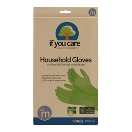 If You Care Fsc Certified Latex Medium Gloves, 1 Count
