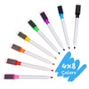 CIOUYAOS 32PCS Magnetic Whiteboard Pens Erasable, 8 Colour Fine Tip