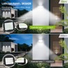 JRBFA 2 Pack 100W LED Flood Lights Outdoor, 10000lm LED