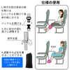 Zhejia Footrest, Airplane, Foot Rest, Hammock, Easy to Use, Travel