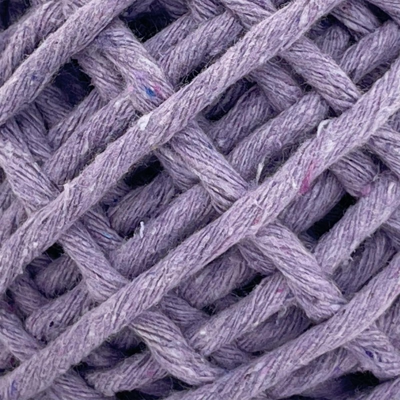 MAKRAMA Hilaza de Algodón 3mm Macramé Kit 3pz 300gr (Lavanda)
