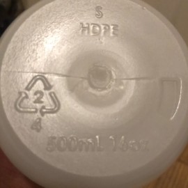 Nalgene/Thermo Scientific *NEW* Nalgene Packaging Bottles, 500ml 16oz, HDPE QTY 4