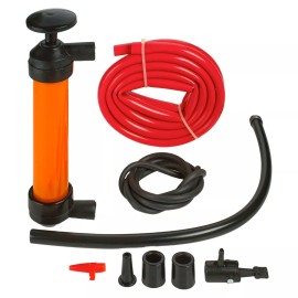 Playbees Siphon Hand Pump For Water - 15" Manual Water Pump, Gas Siphon Kit
