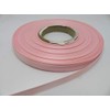 2 metres x 7mm Satin Ribbon Light Baby Pink Double