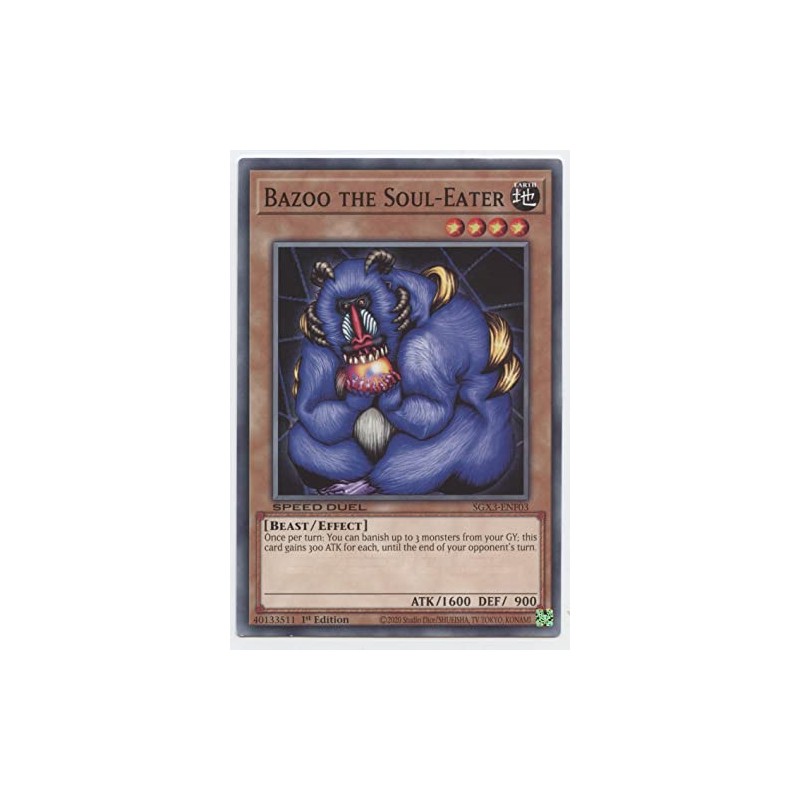 Bazoo The Soul-Eater - SGX3-ENF03 - Common - 1st Edition