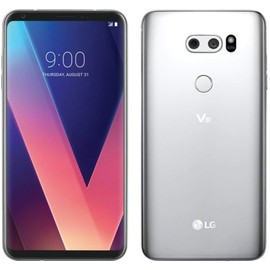 LG - V30 64GB - Cloud Silver (Verizon) (Renewed)