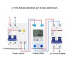 Single Phase Energy Meter 5-80A DDM15SC LCD Digital Display Din