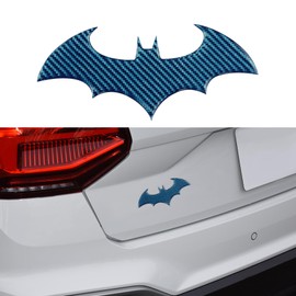 Automotive Body Decals, Car Anti-Scratch Decorative Stickers, Car Bat Stickers, Carbon Fiber Bat Car Sticker, Vehicle Classic Logo Stickers Automative Exterior Decoration Suitable for Cars, Trucks,