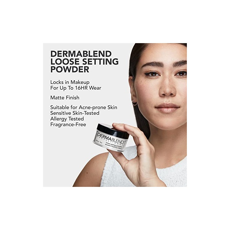Dermablend Loose Setting Powder, Cool Beige, 1 Oz.