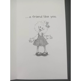 SUZY'S ZOO "IT'S SO NICE TO HAVE..." FRIENDSHIP GREETING CARD W/SUZY DUCKEN