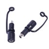 2Pcs DC 5.5mmx2.1mm Female Connector to DC8.0mm x 2.0mm Male