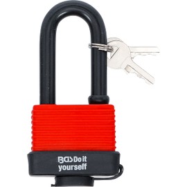 BGS Diy 85807 | Padlock | high Shackle | 50 mm | water resistant