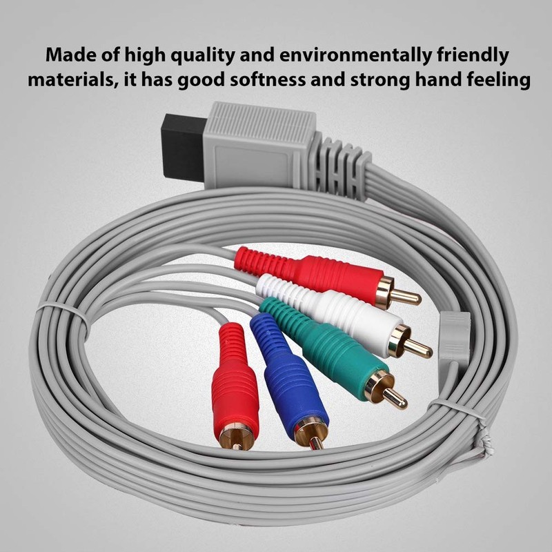 Zerone Wii U TV Cable Adapter, Component AV/TV Video Cable